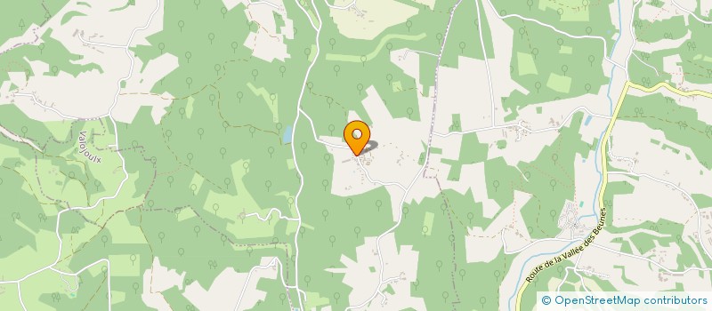 localisation de l'entreprise MONSIEUR GEORGES KOVACS  LA CHAPELLE-AUBAREIL