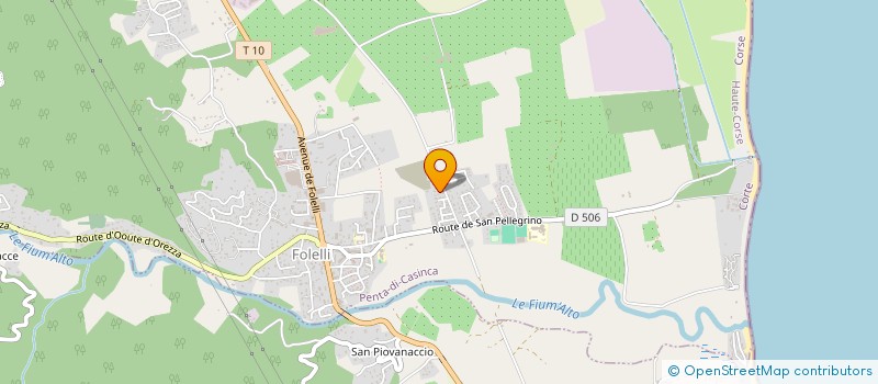 localisation de l'entreprise MONSIEUR GEORGES KOVACS à PENTA-DI-CASINCA