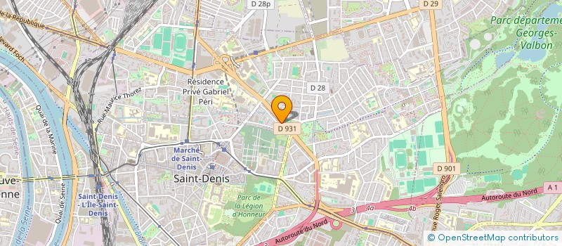 localisation de l'entreprise MONSIEUR GEORGES KUCUKOGLU à SAINT-DENIS