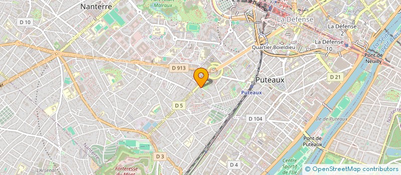 localisation de l'entreprise MONSIEUR GEORGES KUMCHEV  PUTEAUX