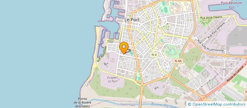 localisation de l'entreprise MONSIEUR GEORGES LACOUTURE à LE PORT