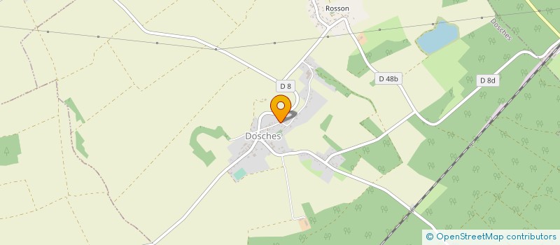 localisation de l'entreprise MONSIEUR GEORGES LAFILLE  DOSCHES