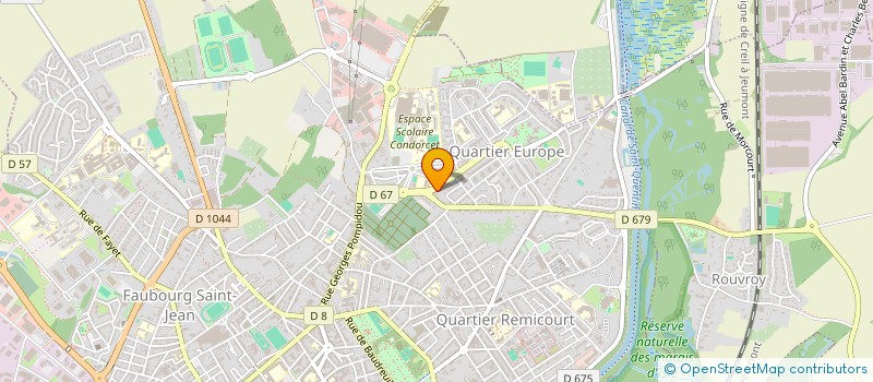 localisation de l'entreprise MONSIEUR GEORGES LAGACY à SAINT-QUENTIN
