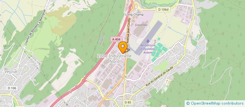 localisation de l'entreprise MONSIEUR GEORGES LAGIER à ARBENT