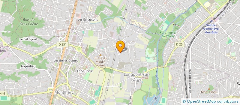 localisation de l'entreprise MONSIEUR GEORGES LAGRAIN à LONGPONT-SUR-ORGE
