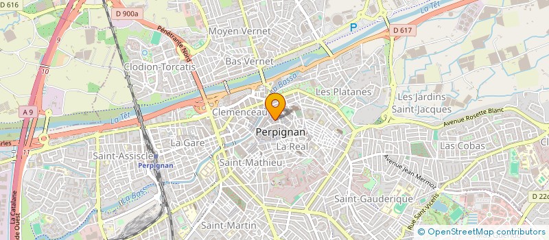 localisation de l'entreprise MONSIEUR GEORGES LAGRENEE à PERPIGNAN