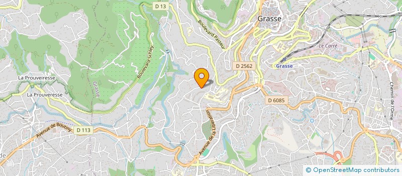 localisation de l'entreprise MONSIEUR GEORGES LALLEMANT  CHATEAUNEUF-GRASSE