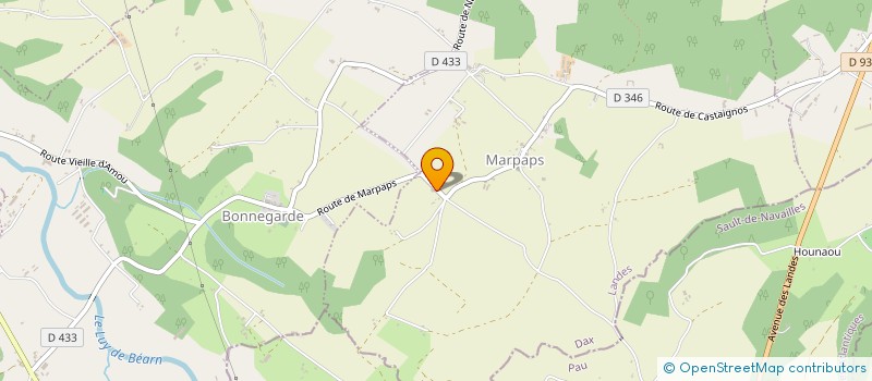 localisation de l'entreprise MONSIEUR GEORGES LAMAIGNERE  MARPAPS