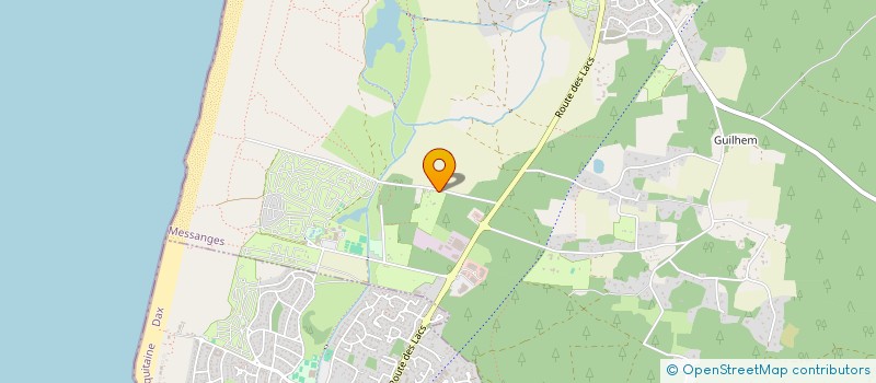 localisation de l'entreprise MONSIEUR GEORGES LAMOLIATE  MESSANGES