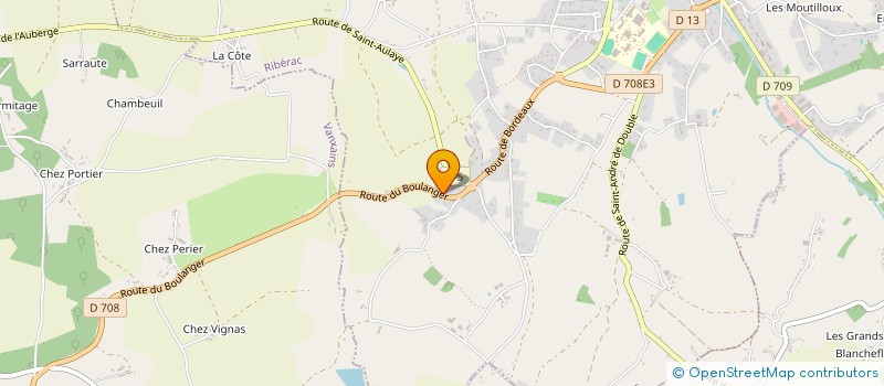 localisation de l'entreprise MONSIEUR GEORGES LAMOTHE  ST SULPICE DE ROUMAGNAC