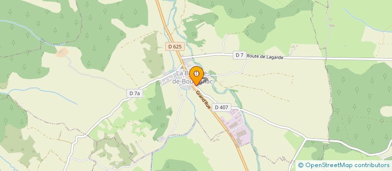 localisation de l'entreprise MONSIEUR GEORGES LAMPASONA à LA BASTIDE-DE-BOUSIGNAC