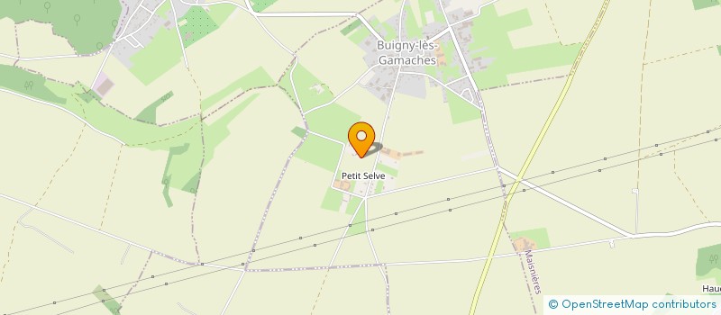 localisation de l'entreprise MONSIEUR GEORGES LARIVIERE à BUIGNY-LES-GAMACHES