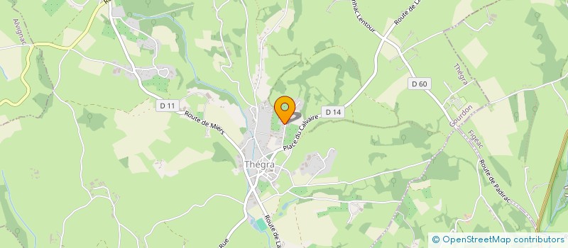 localisation de l'entreprise MONSIEUR GEORGES LASFARGUES  LAVERGNE