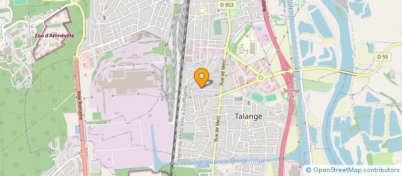 localisation de l'entreprise MONSIEUR GEORGES LAUFER  HAGONDANGE