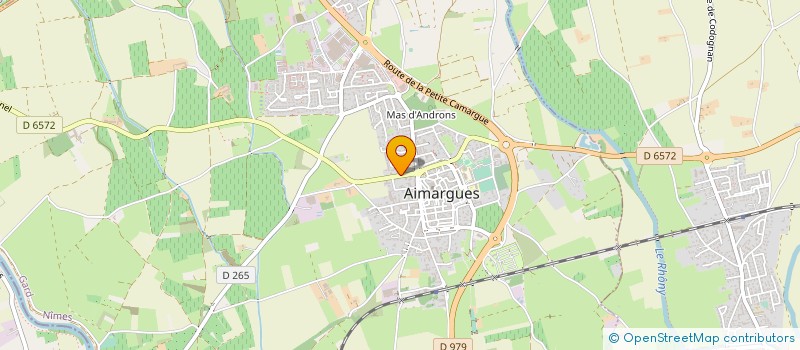 localisation de l'entreprise MONSIEUR GEORGES LAURET  AIMARGUES