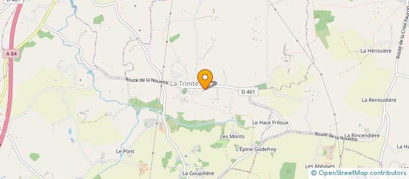 localisation de l'entreprise MONSIEUR GEORGES LECHEVALLIER à SAINT-MARTIN-LE-BOUILLANT