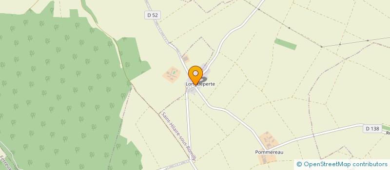 localisation de l'entreprise MONSIEUR GEORGES LECLERT  SAINT-HILAIRE-SOUS-ROMILLY