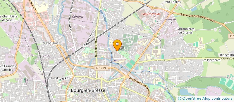 localisation de l'entreprise MONSIEUR GEORGES LEDUC à BOURG-EN-BRESSE