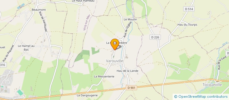 localisation de l'entreprise MONSIEUR GEORGES LEGAGNEUX à GONNEVILLE-LE THEIL