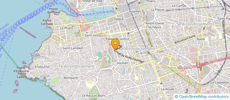 localisation de l'entreprise MONSIEUR GEORGES LEGRE  MARSEILLE