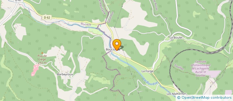 localisation de l'entreprise MONSIEUR GEORGES LEGROS-LALANDE  SOUILLAC