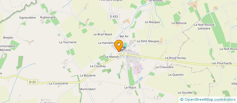 localisation de l'entreprise MONSIEUR GEORGES LELANDAIS à SAINT MARS D'EGRENNE
