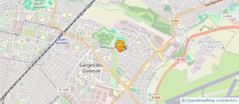 localisation de l'entreprise MONSIEUR GEORGES LENGRONNE  GARGES-LES-GONESSE