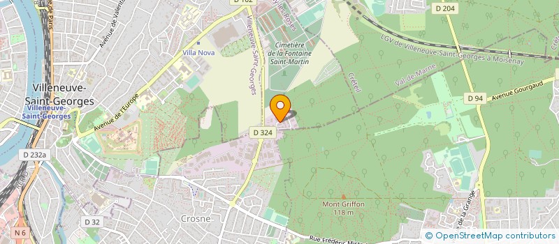 localisation de l'entreprise MONSIEUR GEORGES LENOIR  VALENTON