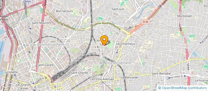 localisation de l'entreprise MONSIEUR GEORGES LETISSERAND à MARSEILLE