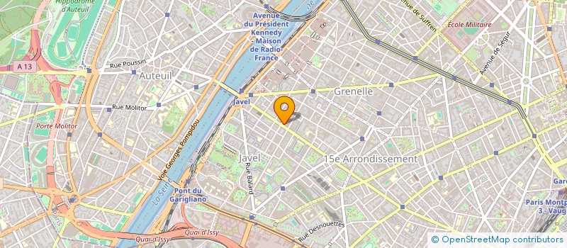 localisation de l'entreprise MONSIEUR GEORGES LEVY  PARIS