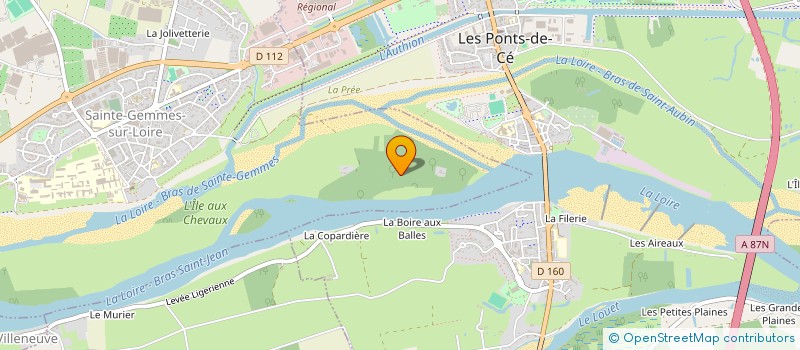 localisation de l'entreprise MONSIEUR GEORGES LIVY à STE GEMMES SUR LOIRE