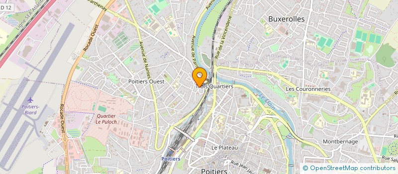 localisation de l'entreprise MONSIEUR GEORGES LOETITIA à POITIERS