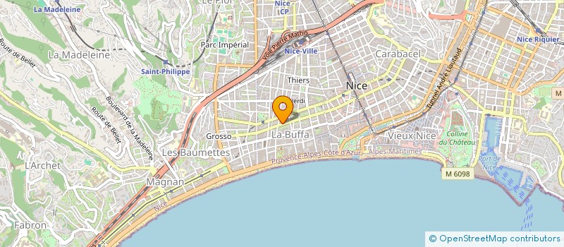localisation de l'entreprise MONSIEUR GEORGES LOGEZ à NICE