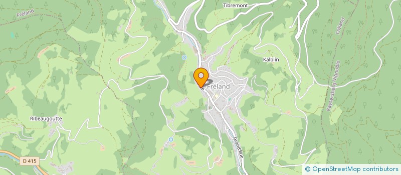 localisation de l'entreprise MONSIEUR GEORGES LORSCH  KAYSERSBERG VIGNOBLE