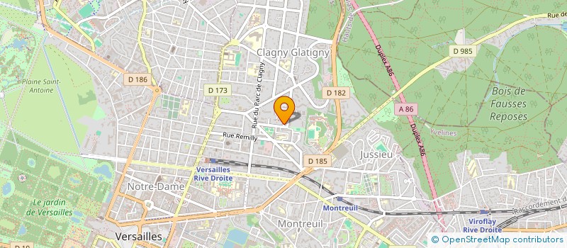 localisation de l'entreprise MONSIEUR GEORGES LOUIS à VERSAILLES