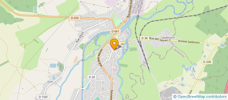 localisation de l'entreprise MONSIEUR GEORGES LUX à SARRALBE