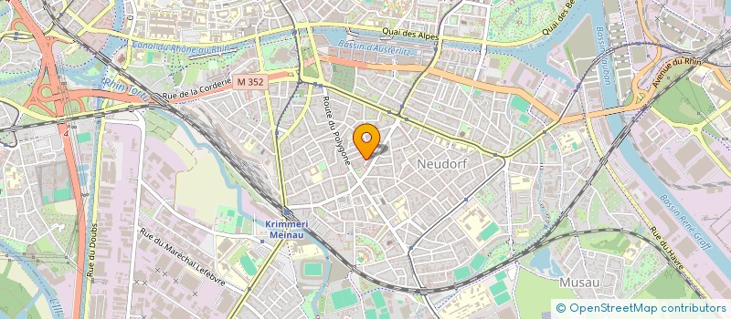 localisation de l'entreprise MONSIEUR GEORGES MAAMARI à STRASBOURG