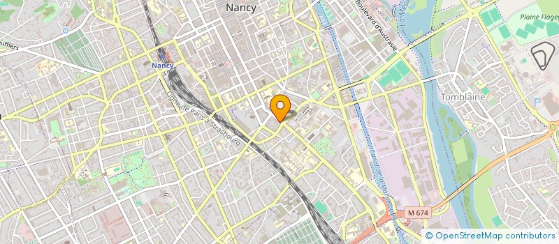 localisation de l'entreprise MONSIEUR GEORGES MAC NAME  NANCY