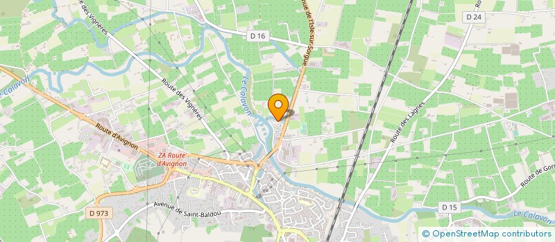 localisation de l'entreprise MONSIEUR GEORGES MAILLARD à CAVAILLON