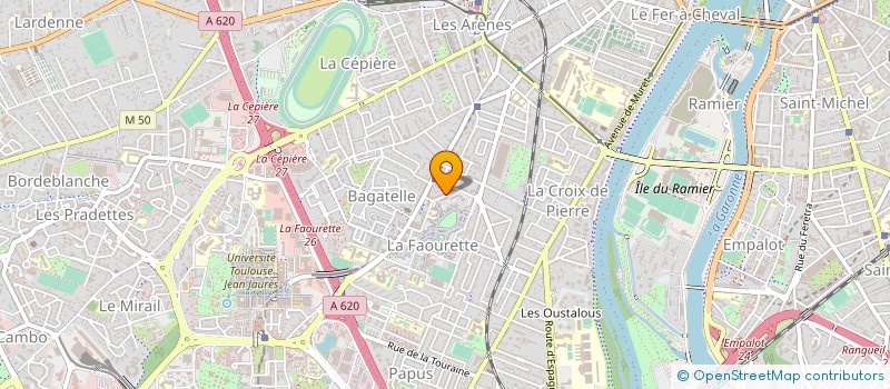 localisation de l'entreprise MONSIEUR GEORGES MAILLE à TOULOUSE
