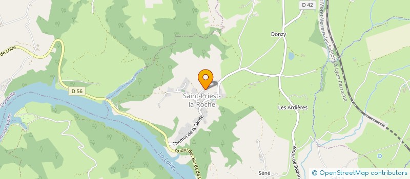 localisation de l'entreprise MONSIEUR GEORGES MAISONHAUTE  PINAY