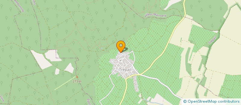 localisation de l'entreprise MONSIEUR GEORGES MAIZIERES  TREPAIL