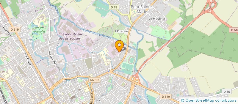 localisation de l'entreprise MONSIEUR GEORGES MALINOWSKI à TROYES