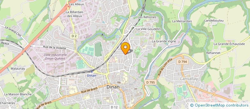 localisation de l'entreprise MONSIEUR GEORGES MALMANCHE à DINAN