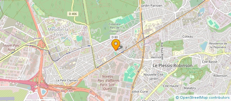 localisation de l'entreprise MONSIEUR GEORGES MAMOUDOU SARRE à CLAMART