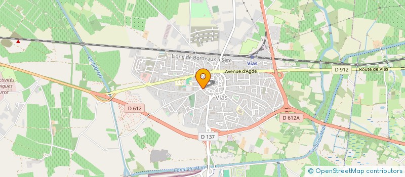 localisation de l'entreprise MONSIEUR GEORGES MANCINI à VIAS