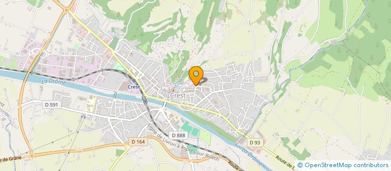 localisation de l'entreprise MONSIEUR GEORGES MANDAROUX  VAUNAVEYS LA ROCHETTE