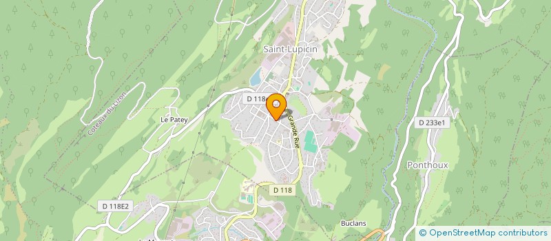 localisation de l'entreprise MONSIEUR GEORGES MANDRILLON  COTEAUX DU LIZON