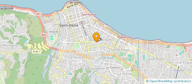 localisation de l'entreprise MONSIEUR GEORGES MANIQUE à SAINT-DENIS