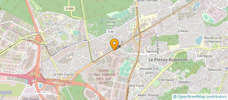 localisation de l'entreprise MONSIEUR GEORGES MANUEL à CLAMART
